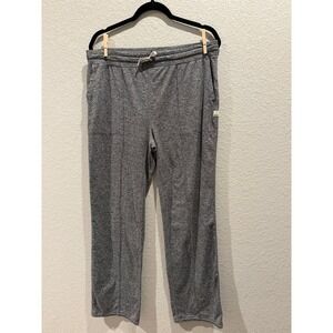 Vuori Halo Wide Legged Flare Pants in Heathered Gray XL